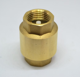 Клапан обр пружинный Ду15 (металлическое седло) MASTER 