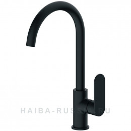 HB70590-7 Смеситель для кухни черный /HAIBA/